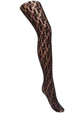 fendi socks womens|Fendi logo embroidered tights.